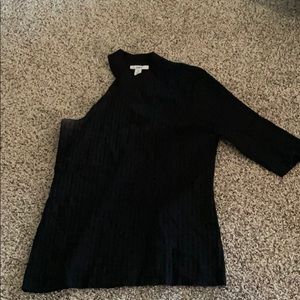 Bar III M Ribbed One Shoulder